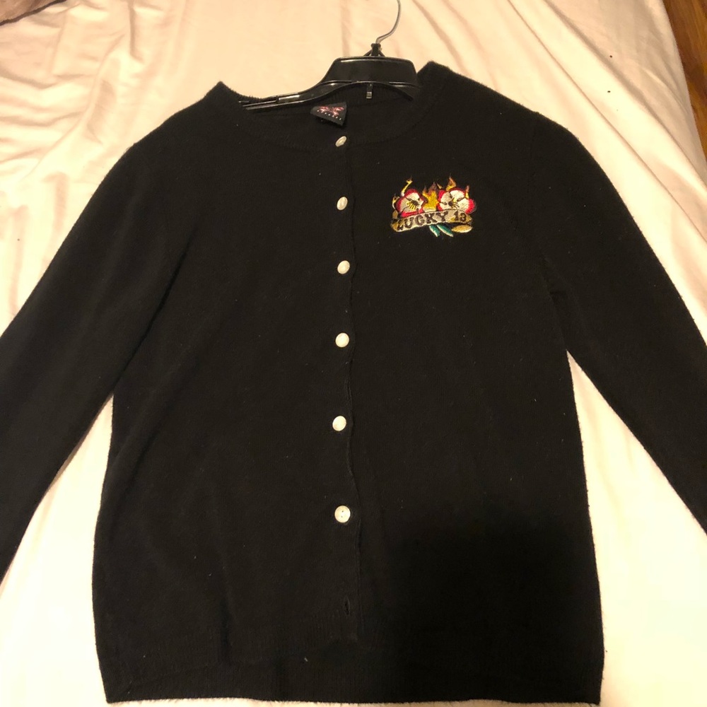 Lucky 13 / pin up cardigan